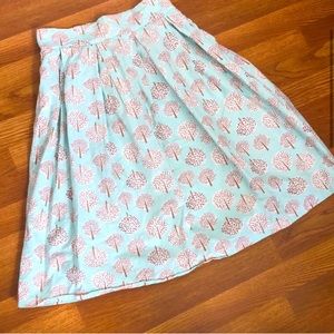 Artsy Whimsical Spring  Skirt